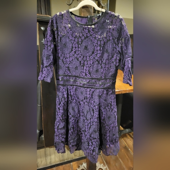 Nwt Purple lace dress xxl - Picture 1 of 5